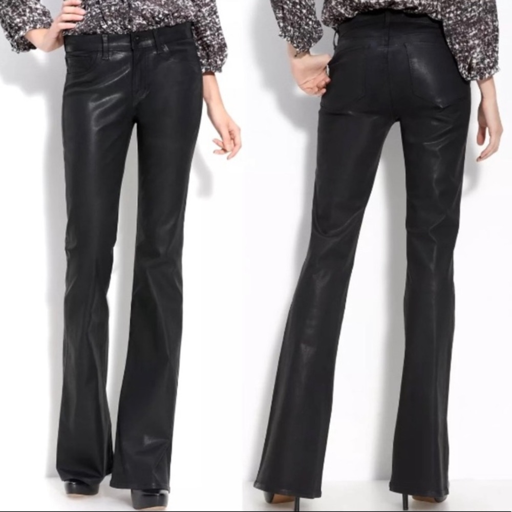 J Brand Black Coat Steal Flare Jeans size 25 NWT